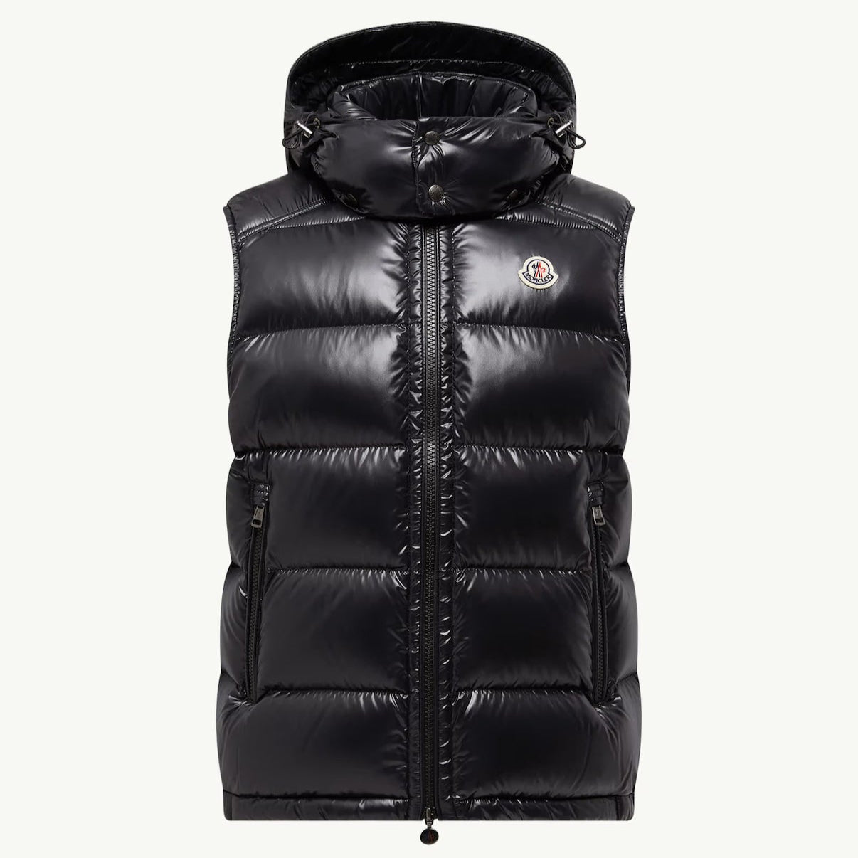 Doudoune sans manches Moncler à capuche