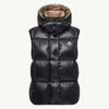Doudoune sans manches Moncler à capuche