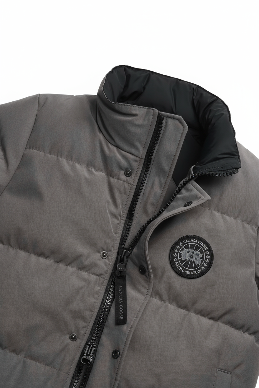 Doudoune sans manche Canada Goose « Gris Label »