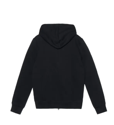 Burberry Zip-up Hoodie Black